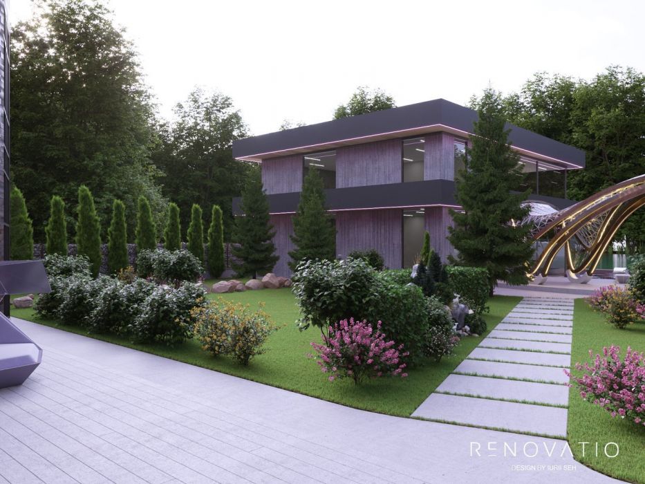 Design Projects - Facades - House With Pier In Kozyn - A photo  7