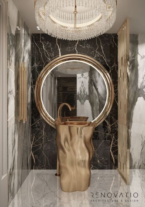 Interior design of an apartment in Vozdvizhenka RC - Photo 42