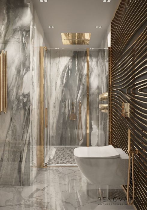 Interior design of an apartment in Vozdvizhenka RC - Photo 45