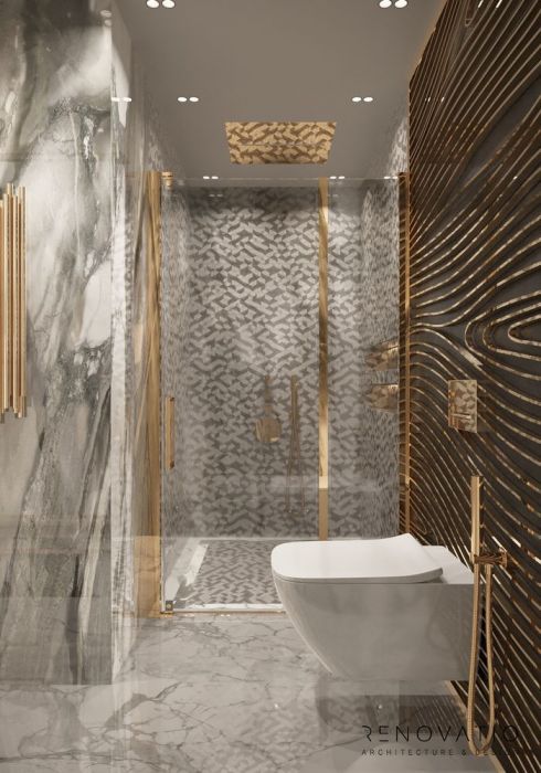 Interior design of an apartment in Vozdvizhenka RC - Photo 46