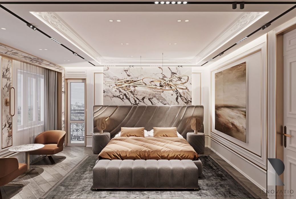 Interior design of an apartment in Vozdvizhenka RC - Photo 31