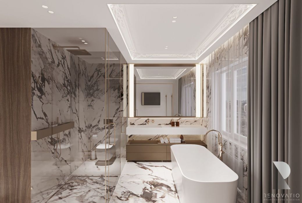 Interior design of an apartment in Vozdvizhenka RC - Photo 32