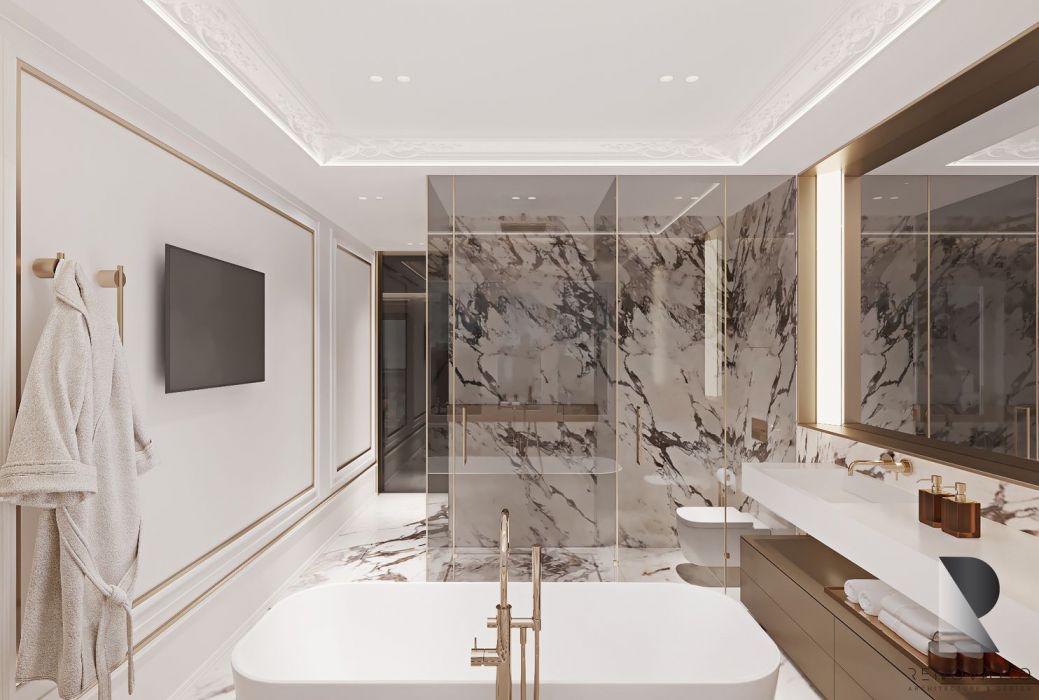 Interior design of an apartment in Vozdvizhenka RC - Photo 33