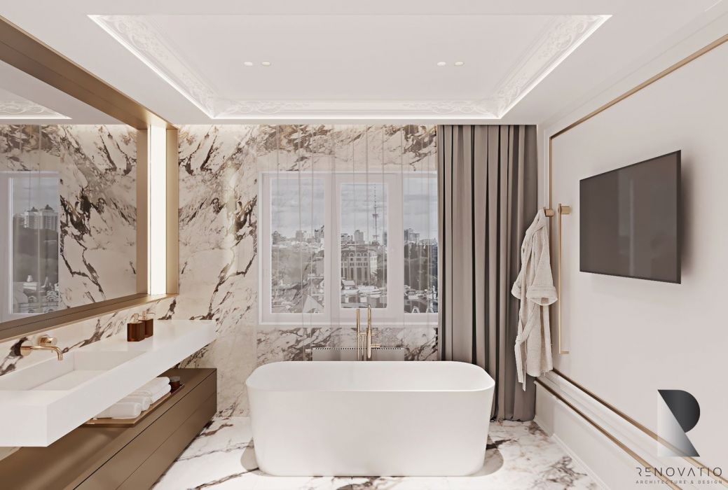 Interior design of an apartment in Vozdvizhenka RC - Photo 34