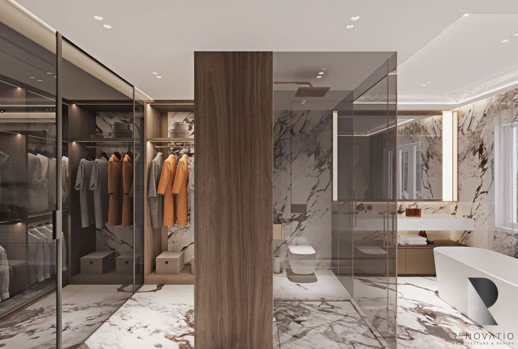 Interior design of an apartment in Vozdvizhenka RC - Photo 35