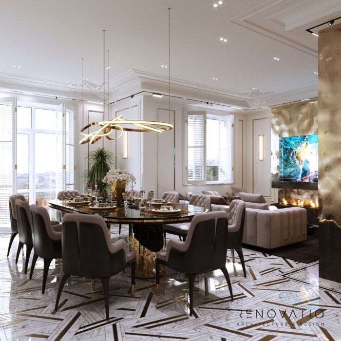 Interior design of an apartment in Vozdvizhenka RC - Photo 1