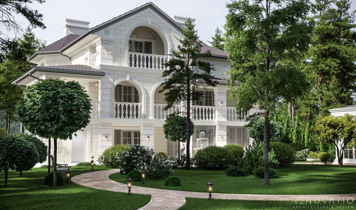 Дизайн проект фасаду будинка Рівьера Вілас 700 кв.м. - Фото 21