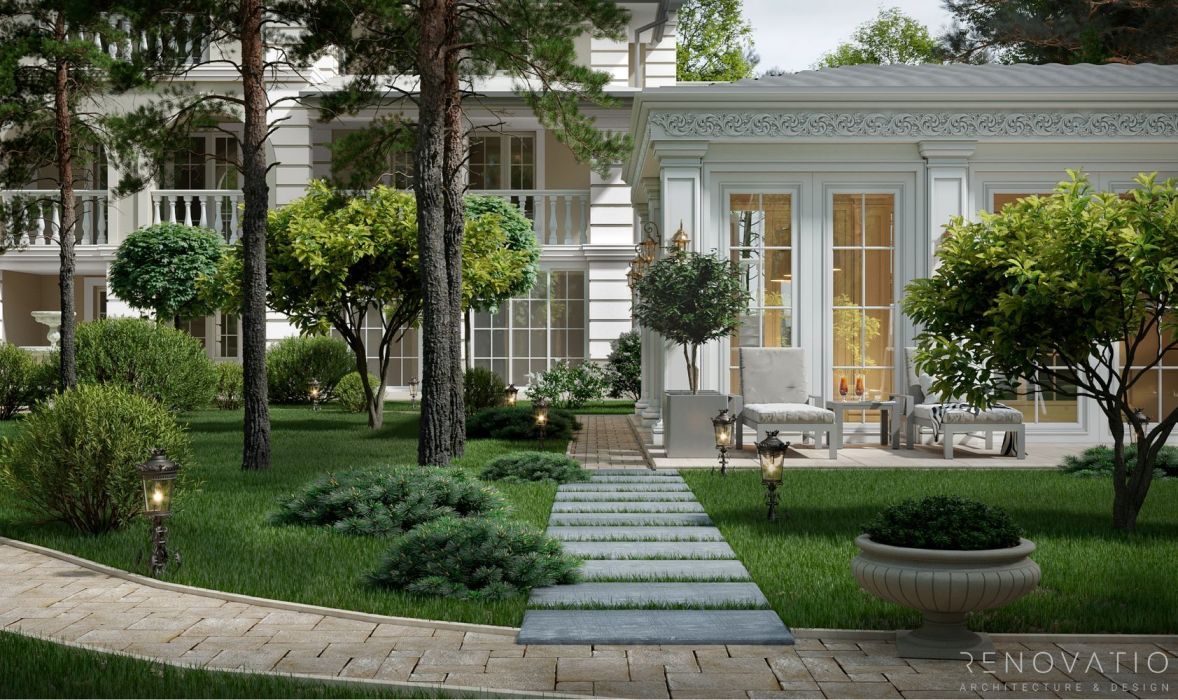 Дизайн проект фасаду будинка Рівьера Вілас 700 кв.м. - Фото 11