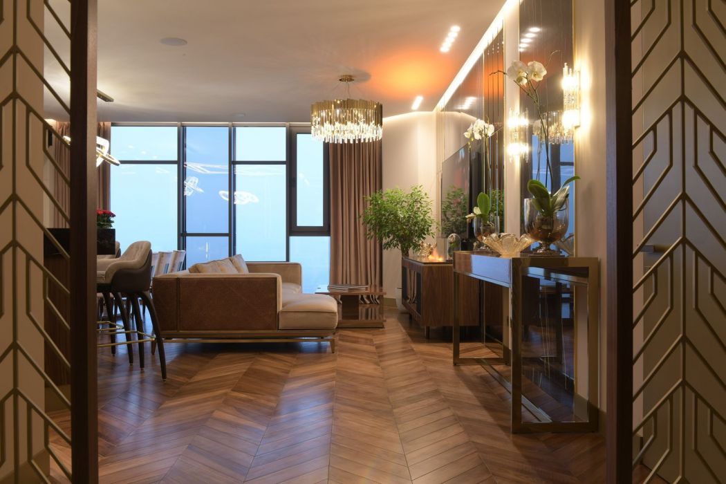 Дизайн квартиры в ЖК Шервуд 110 кв.м. - Фото 4