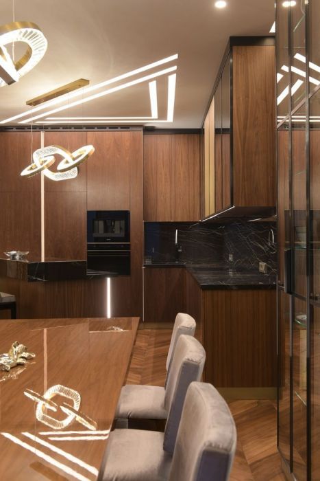 Дизайн квартиры в ЖК Шервуд 110 кв.м. - Фото 5