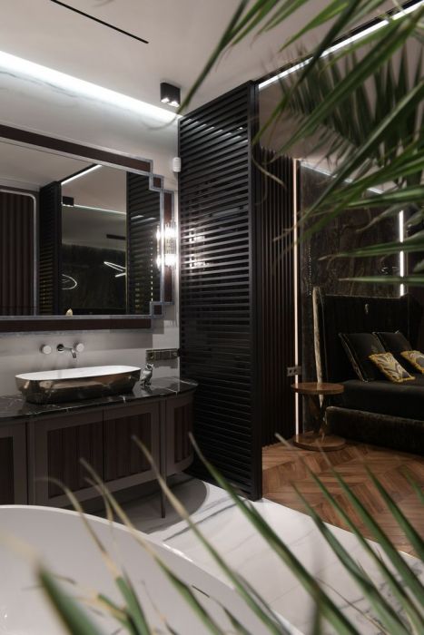 Дизайн квартиры в ЖК Шервуд 110 кв.м. - Фото 12