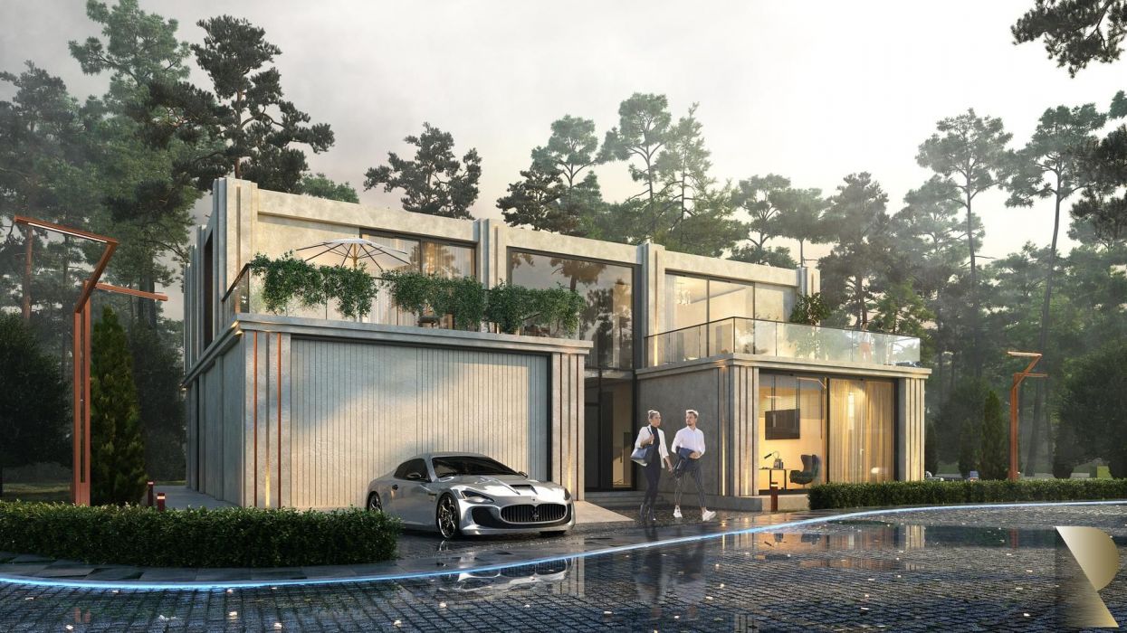 Дизайн коттеджного городока Elysium, Дом 4-ий тип - Фото 1