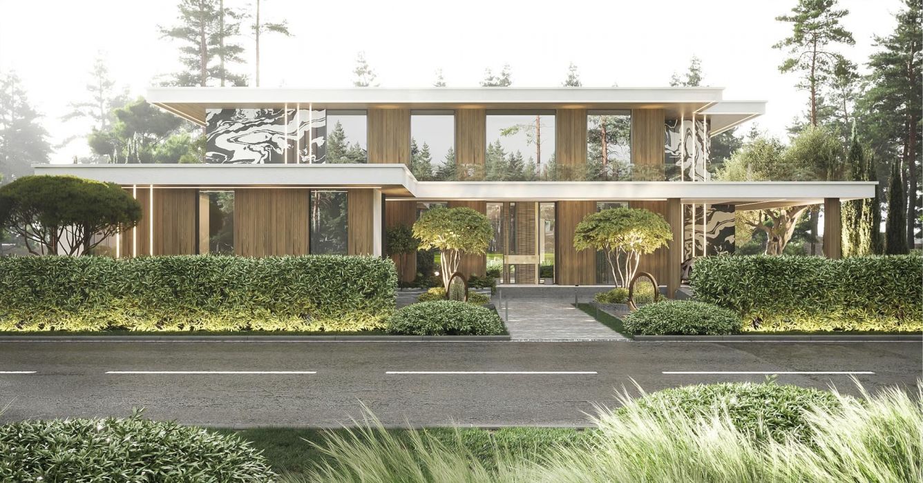 Дизайн фасаду будинку Ходосівка - Фото 8