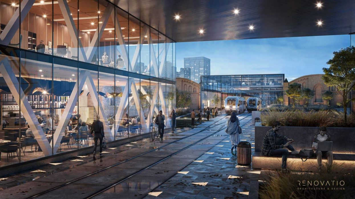 Проєкти - Комерційне Проектування Та Урбан Проєкти - Діловий Центр - Фото 2