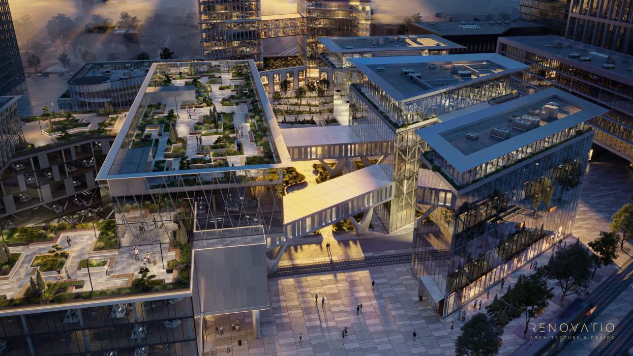 Проєкти - Комерційне Проектування Та Урбан Проєкти - Діловий Центр - Фото 5