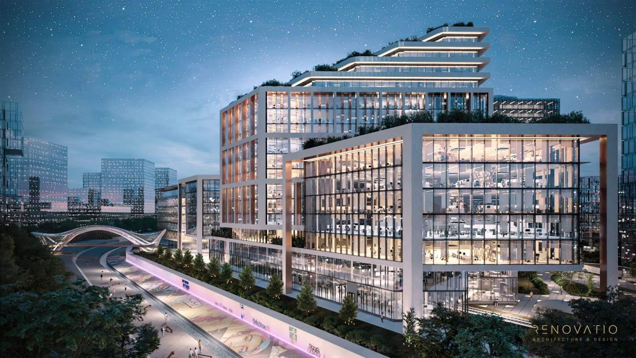 Проєкти - Комерційне Проектування Та Урбан Проєкти - Діловий Центр - Фото 6