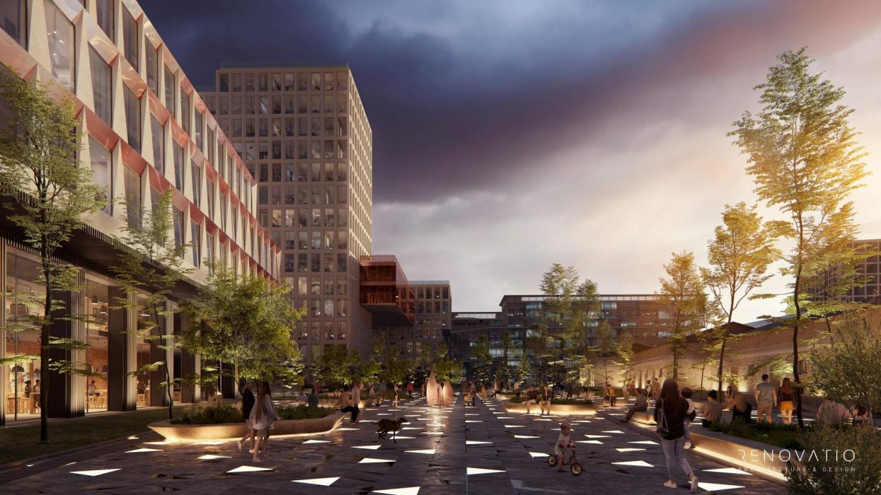 Проєкти - Комерційне Проектування Та Урбан Проєкти - Діловий Центр - Фото 7