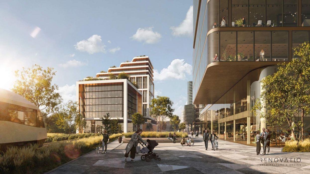 Проєкти - Комерційне Проектування Та Урбан Проєкти - Діловий Центр - Фото 8