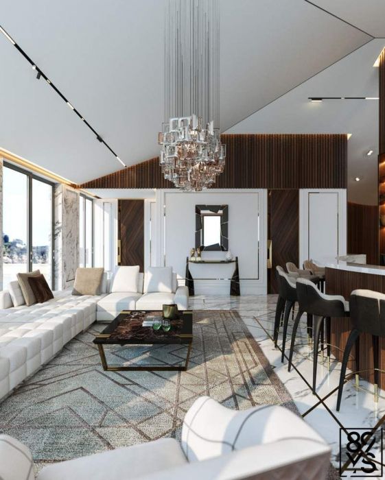 Проєкти - Дизайн Інтерєру Будинків - Канни 2000 Кв.м. - Фото 10