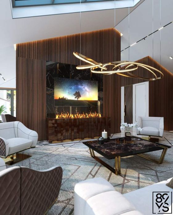 Проєкти - Дизайн Інтерєру Будинків - Канни 2000 Кв.м. - Фото 17