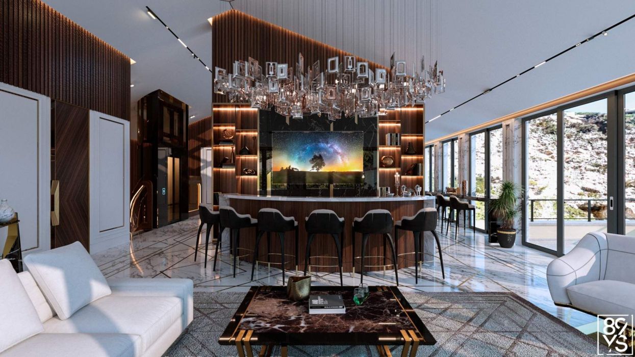 Проєкти - Дизайн Інтерєру Будинків - Канни 2000 Кв.м. - Фото 1