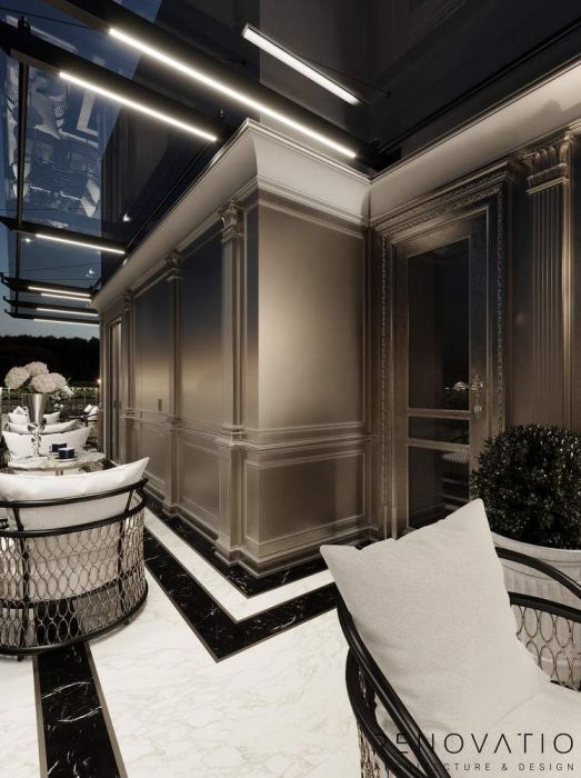 Проєкти - Дизайн Інтерєру Квартир - Жк Бульвар Фонтанів 220 Кв.м. - Фото 36