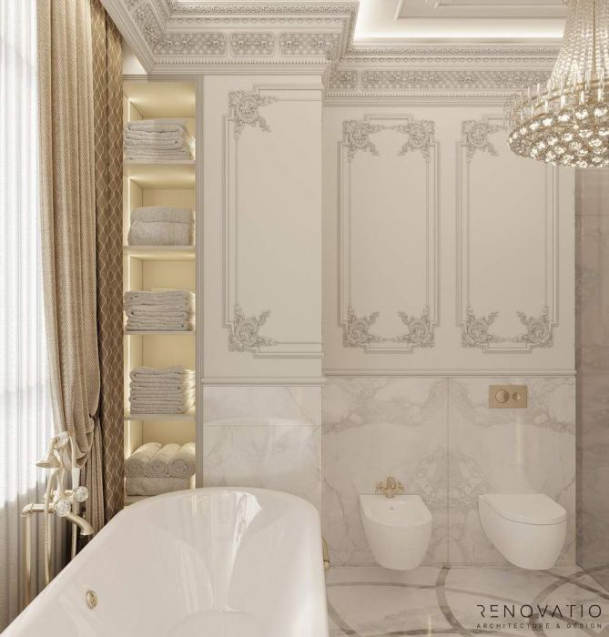 Проєкти - Дизайн Інтерєру Квартир - Жк Бульвар Фонтанів 220 Кв.м. - Фото 38