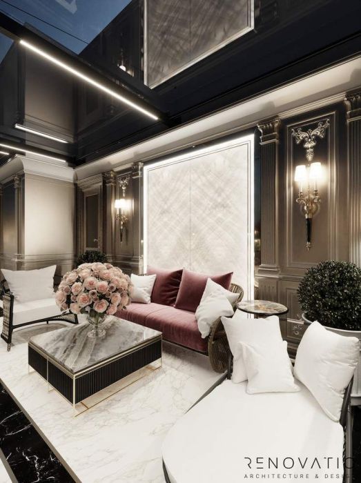 Проєкти - Дизайн Інтерєру Квартир - Жк Бульвар Фонтанів 220 Кв.м. - Фото 39