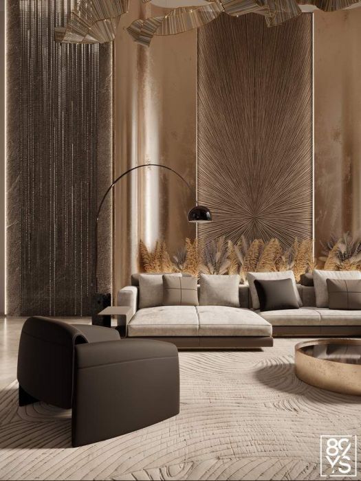 Projects - Interior Design Of Houses - House 500 Sq.m. - A photo  4