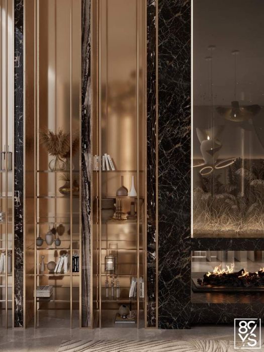 Projects - Interior Design Of Houses - House 500 Sq.m. - A photo  5