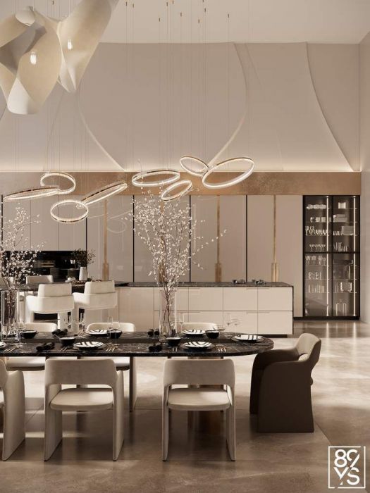 Projects - Interior Design Of Houses - House 500 Sq.m. - A photo  11