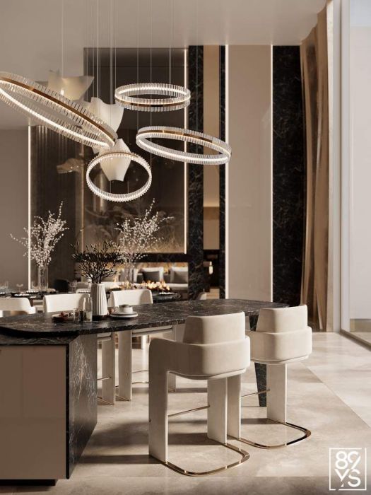 Projects - Interior Design Of Houses - House 500 Sq.m. - A photo  2