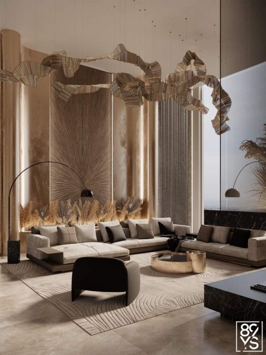 Projects - Interior Design Of Houses - House 500 Sq.m. - A photo  14