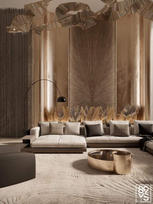 Projects - Interior Design Of Houses - House 500 Sq.m. - A photo  15