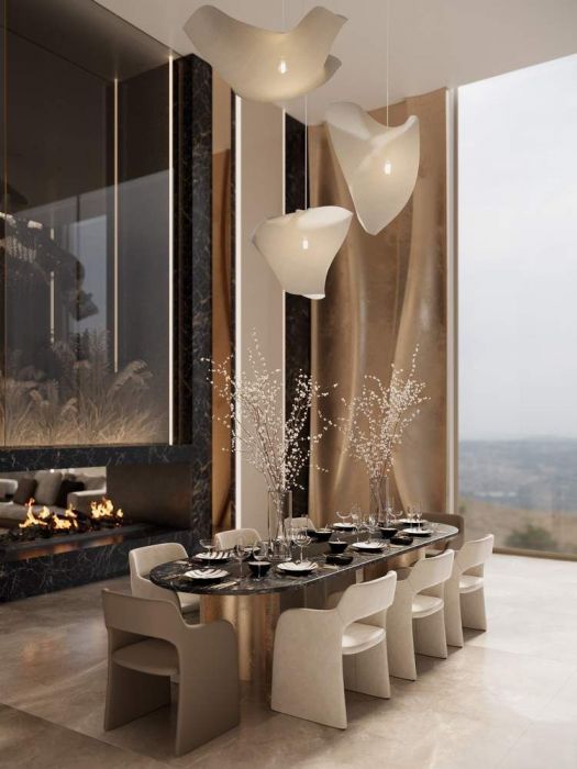 Projects - Interior Design Of Houses - House 500 Sq.m. - A photo  1