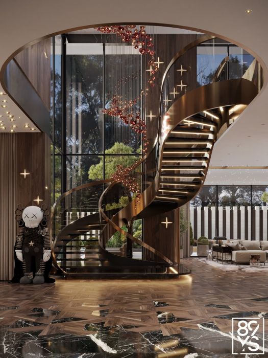 Проєкти - Дизайн Інтерєру Будинків - Київ Будинок 458 Кв.м. - Фото 19