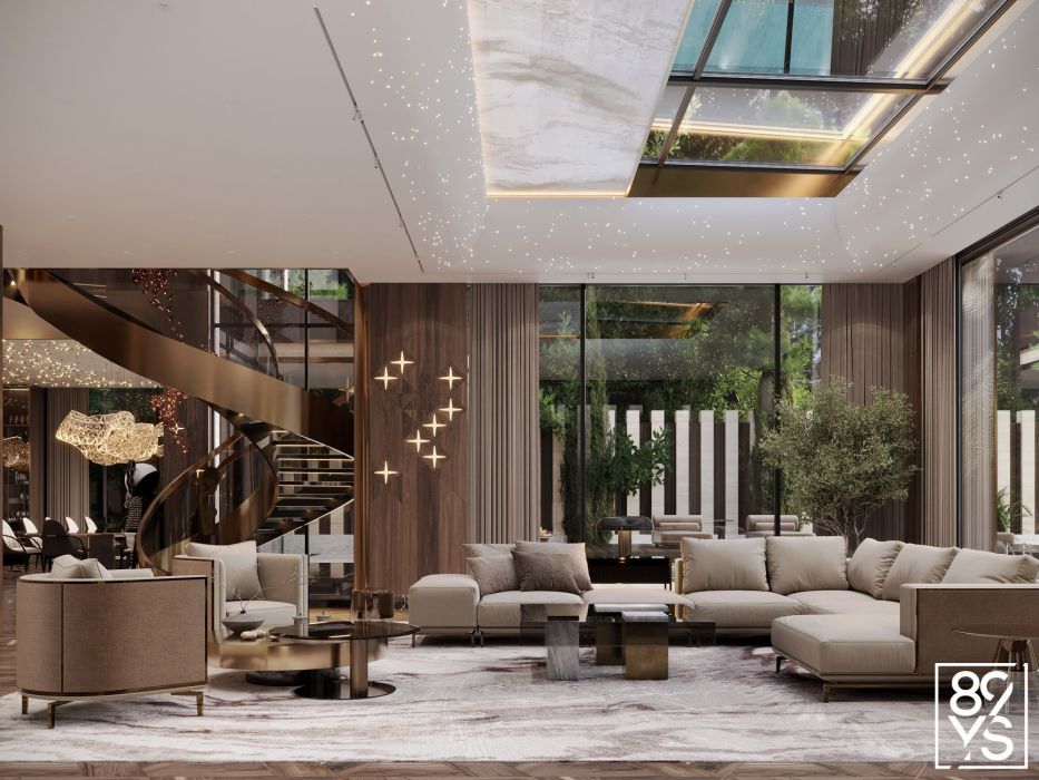 Проєкти - Дизайн Інтерєру Будинків - Київ Будинок 458 Кв.м. - Фото 18