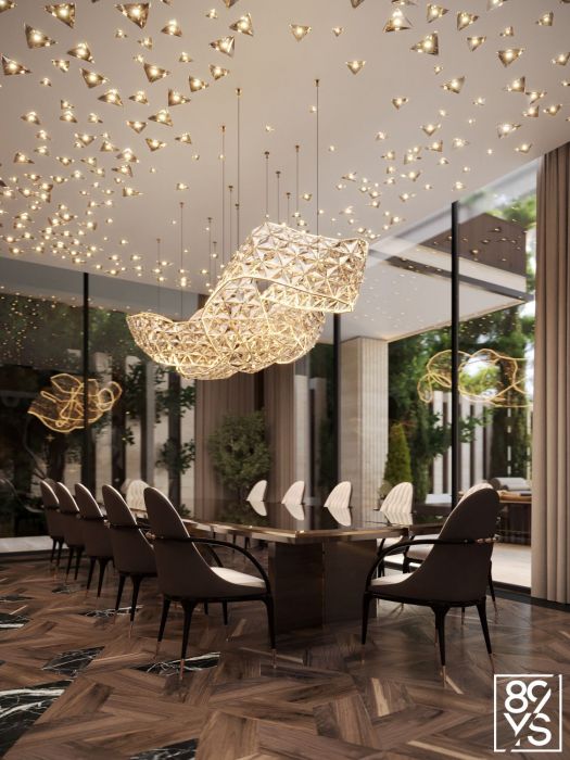 Проєкти - Дизайн Інтерєру Будинків - Київ Будинок 458 Кв.м. - Фото 20