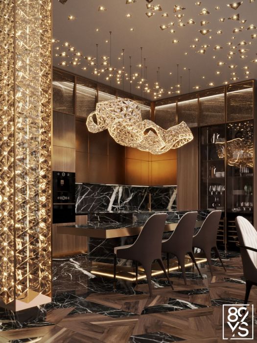 Проєкти - Дизайн Інтерєру Будинків - Київ Будинок 458 Кв.м. - Фото 22