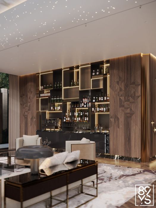 Проєкти - Дизайн Інтерєру Будинків - Київ Будинок 458 Кв.м. - Фото 14