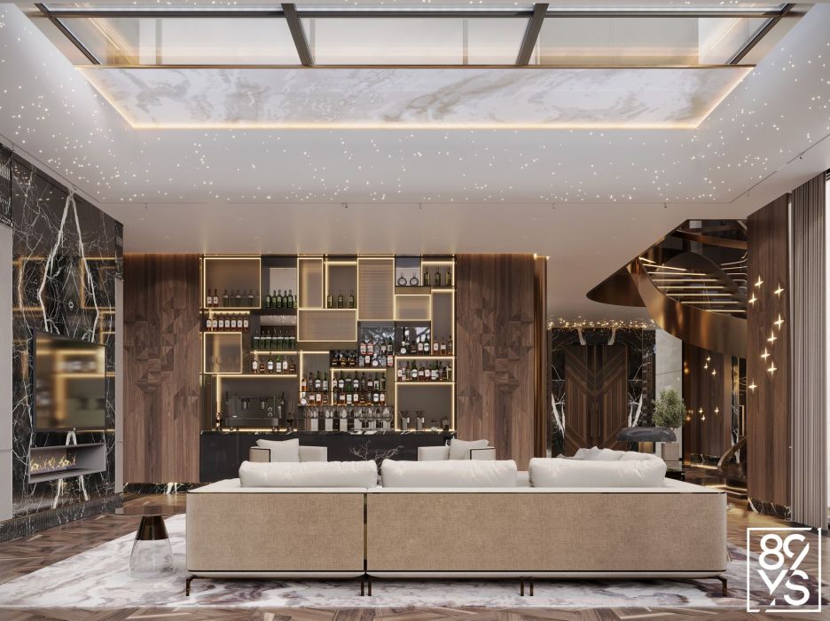 Проєкти - Дизайн Інтерєру Будинків - Київ Будинок 458 Кв.м. - Фото 17