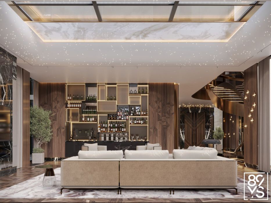 Проєкти - Дизайн Інтерєру Будинків - Київ Будинок 458 Кв.м. - Фото 27