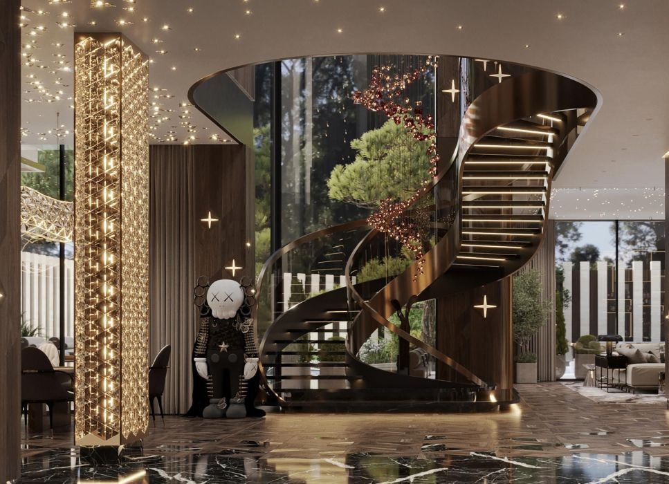 Проєкти - Дизайн Інтерєру Будинків - Київ Будинок 458 Кв.м. - Фото 2