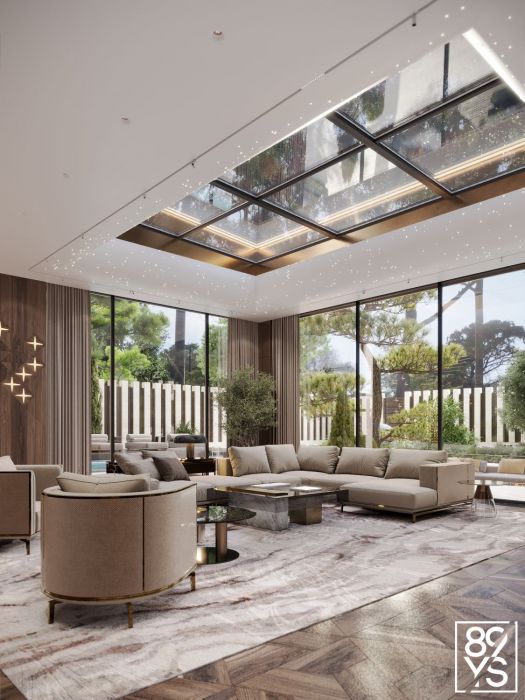 Проєкти - Дизайн Інтерєру Будинків - Київ Будинок 458 Кв.м. - Фото 8