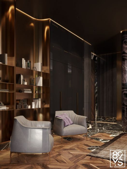 Проєкти - Дизайн Інтерєру Будинків - Київ Будинок 458 Кв.м. - Фото 33