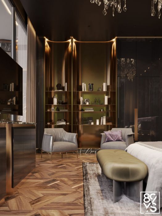 Проєкти - Дизайн Інтерєру Будинків - Київ Будинок 458 Кв.м. - Фото 30