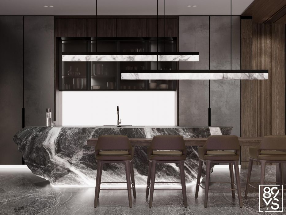 Projects - Interior Design Of Houses - Kiyv Modern House 1000 Sq.m. - A photo  19