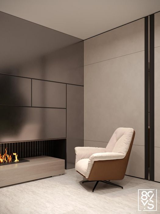 Проекты - Холы, Мопы, Паркинг - Холл В Клубном Доме На Мичурине - Фото  12