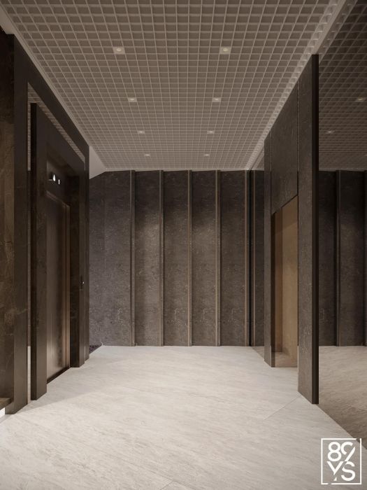 Проекты - Холы, Мопы, Паркинг - Холл В Клубном Доме На Мичурине - Фото  15