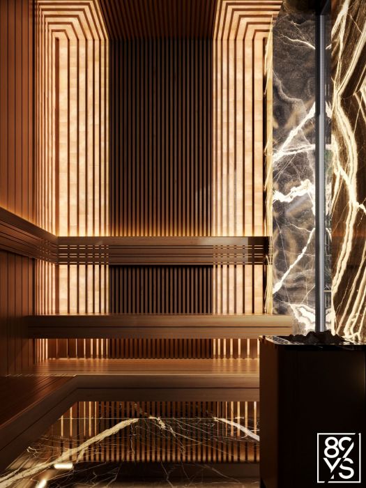 Проєкти - Дизайн Інтерєру Будинків - Київ Будинок 458 Кв.м. - Фото 38